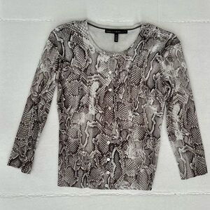 Ann Taylor animal print cardigan